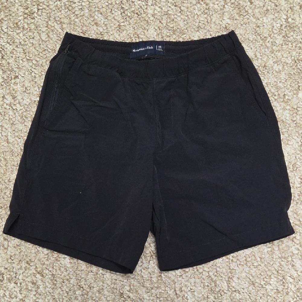 Abercrombie & Fitch Men's Dark Athletic Shorts
